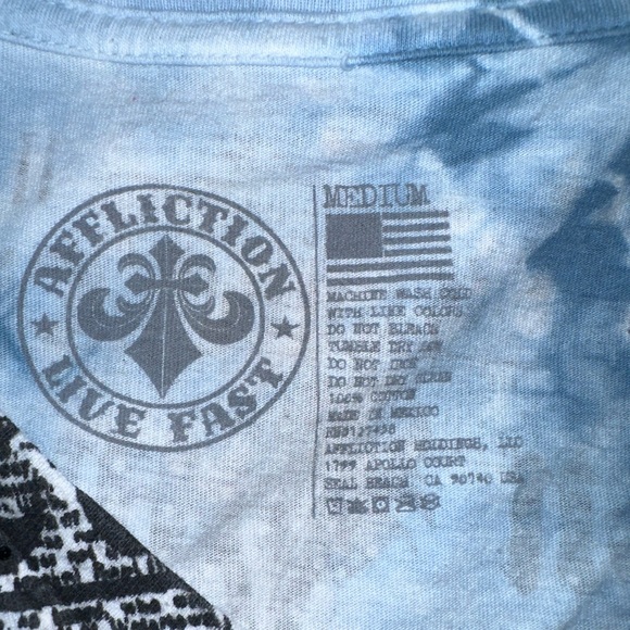 Affliction Rock Speed V-Neck T-Shirt - Picture 4 of 4